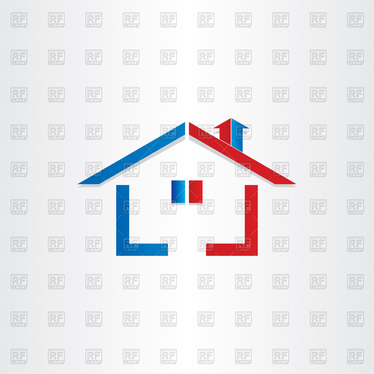 1200x1200 Real Estate House Icon Vector Image Of Architecture, Buildings