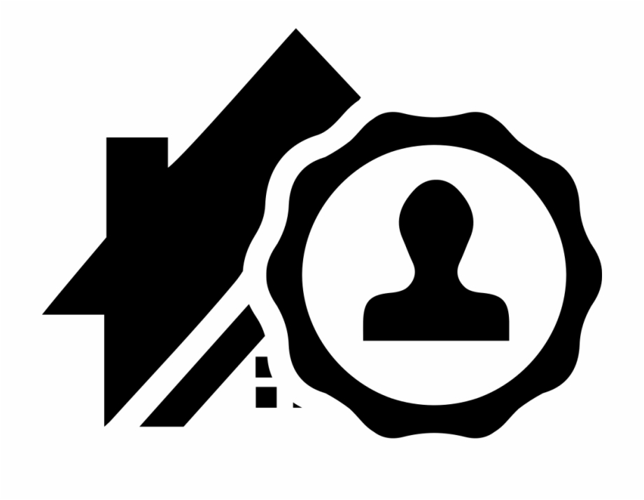 920x715 Real Estate Business Symbol Of A House With Owner