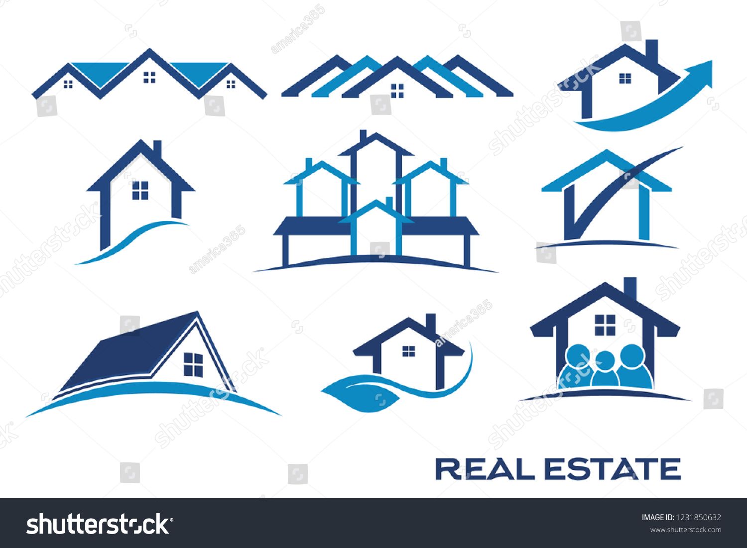 1500x1101 Real Estate Logo Designs