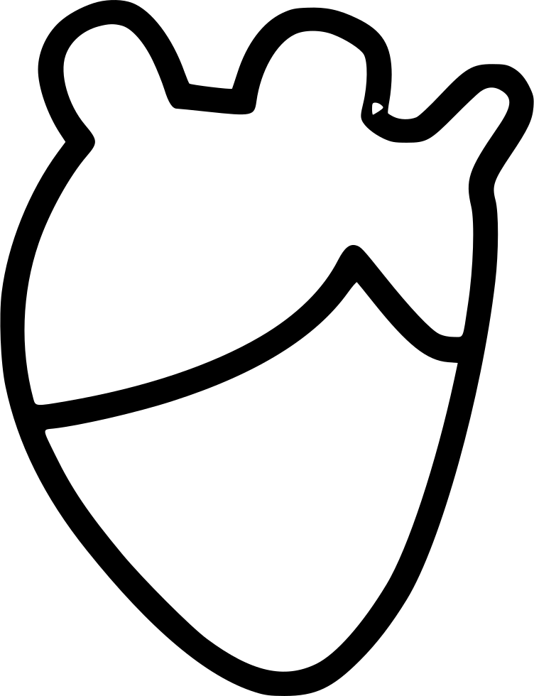 752x980 Heart Real Anatomy Png Icon Free Download