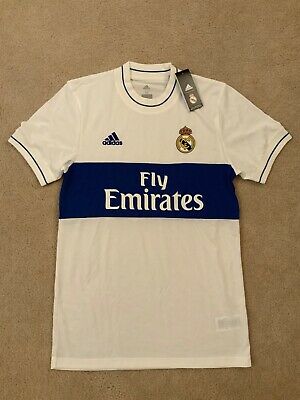 300x400 Bnwt Limited Edition Adidas Real Madrid Icon Jersey Sz M In Box
