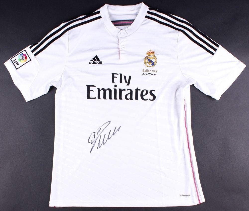 1000x846 Cristiano Ronaldo Autographed Real Madrid Jersey Shirt Icons