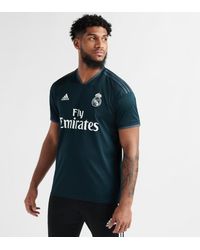 200x250 Adidas Rubber Real Madrid Icon Tee In Vivid Red