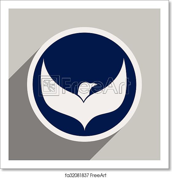 561x581 Free Art Print Of Logo Flying Eagle Logo Flying Eagle Realistic
