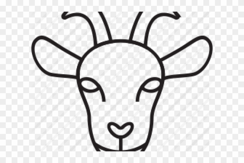 840x560 Goats Head Clipart Realistic