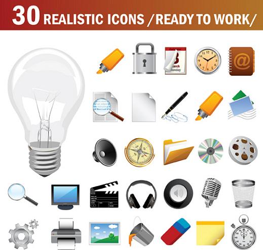 519x492 Realistic Icon