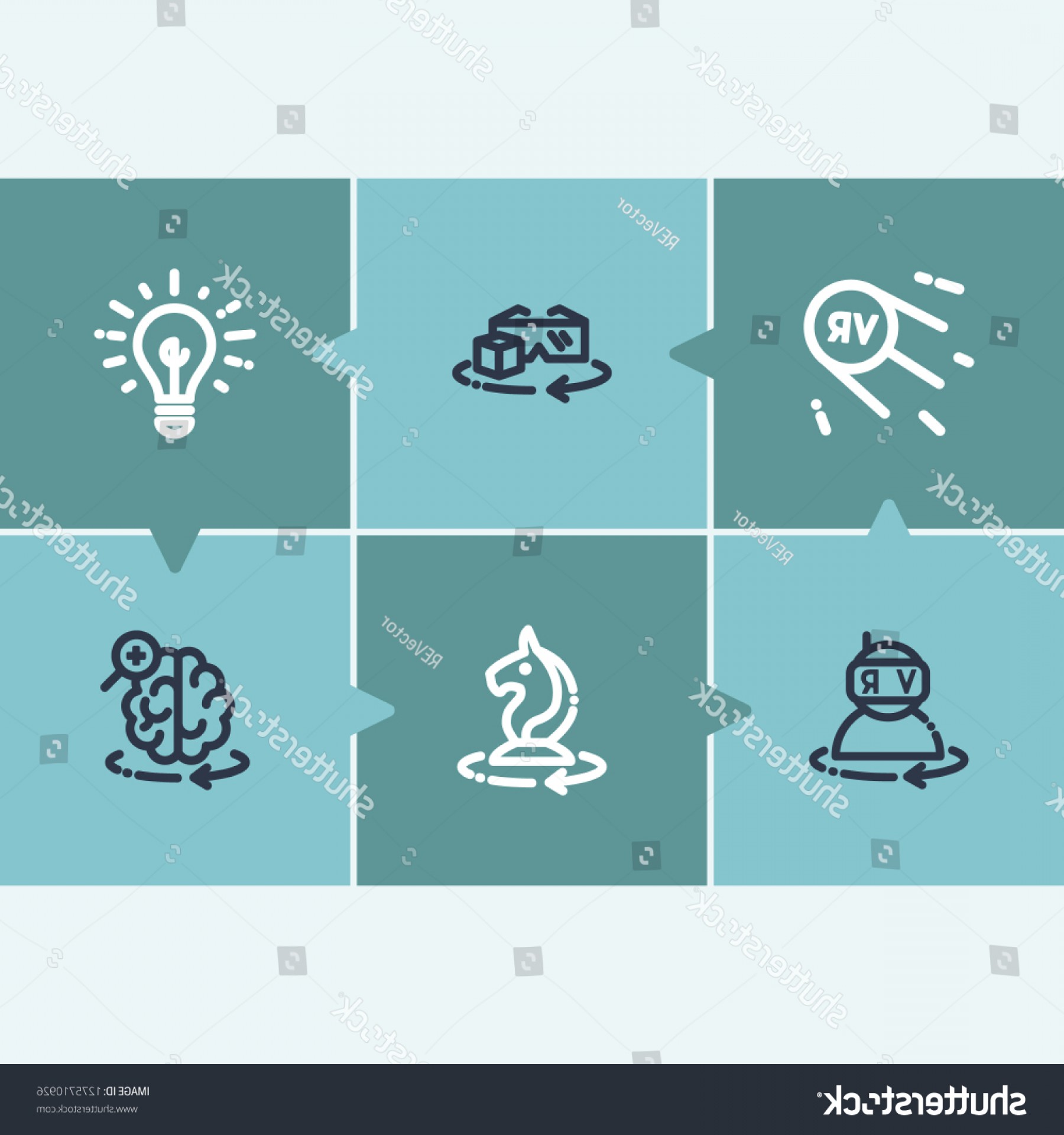 1800x1920 Virtual Reality Icon Set Vr Future Savoyuptown