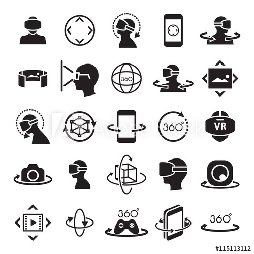 500x500 Virtual Realityicon And Symbol