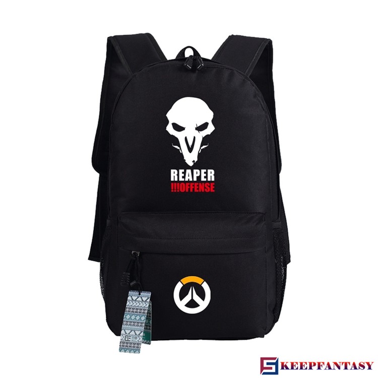750x750 Overwatch Reaper Icon Backpack School Bags