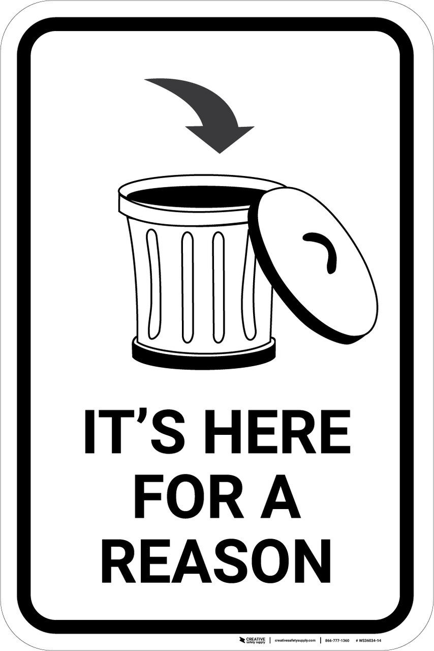 854x1280 Its Here For Reason With Garbage Icon Portrait