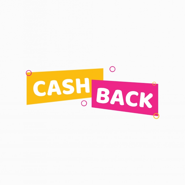 640x640 Cash Back Label Vector Template Design Illustration, Rebate, Icon
