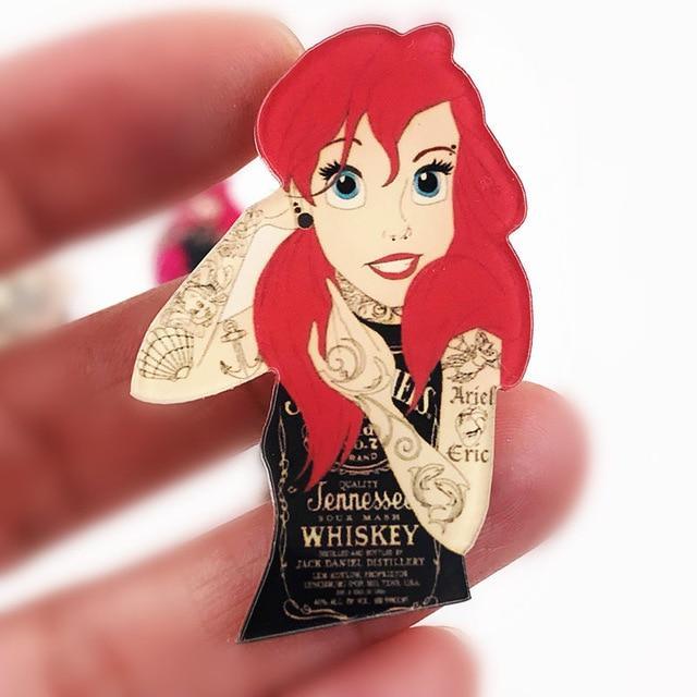 640x640 Cartoon Icon Rebel Pins