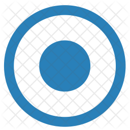 256x256 Rec Icon Of Glyph Style