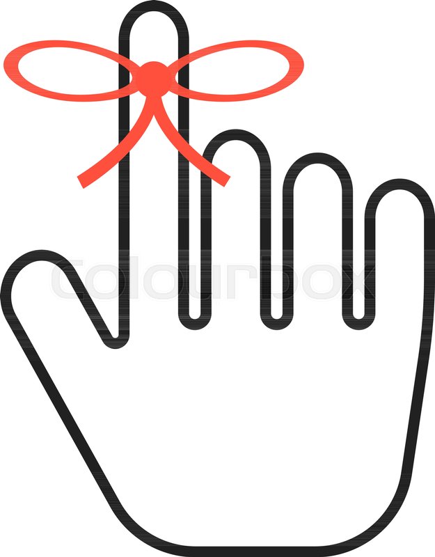 Reminder Icon With Outline Black Hand Stock Vector Colourbox 625x800 Reminder Icon With Outline Black Hand Stock Vector Colourbox