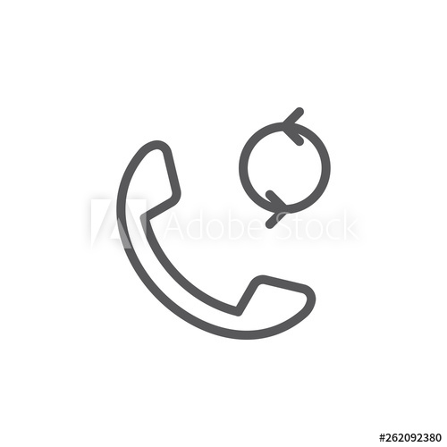 Call, Handset, Recall Vector Icon Element Of Phone For Mobile 500x500 Call, Handset, Recall Vector Icon Element Of Phone For Mobile