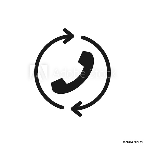 Call Icon Sorrounded With Cycle Arrows Recall Icon Call Refresh 500x500 Call Icon Sorrounded With Cycle Arrows Recall Icon Call Refresh