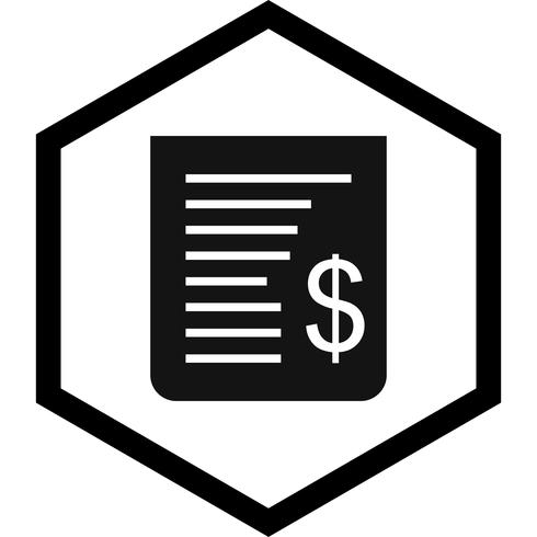 490x490 Receipt Icon Design