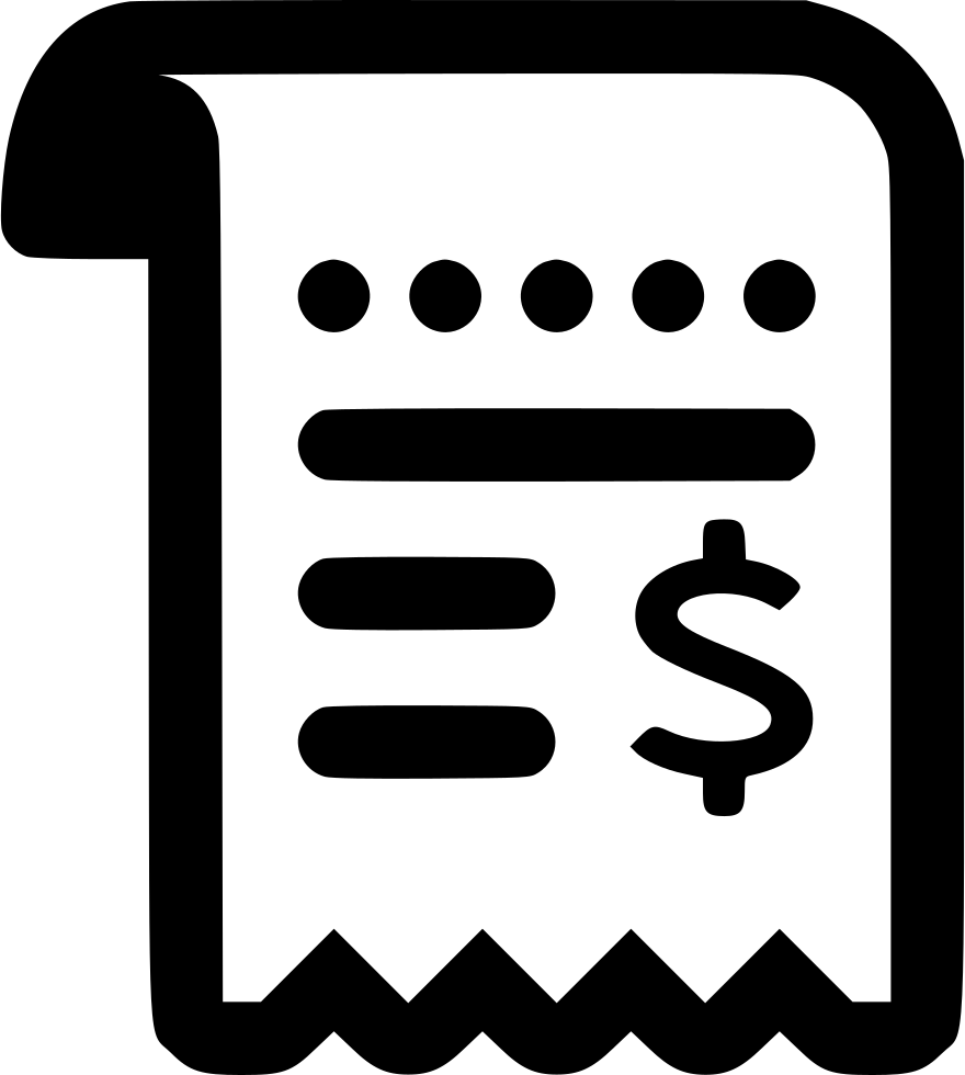 880x980 Receipt Png Icon Free Download
