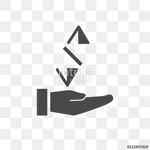 500x500 Receive Icon On Transparent Background Modern Icons Vector