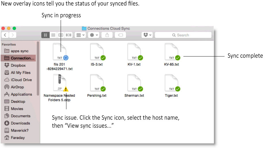 960x516 New Icons That Show Connections Cloud Sync Status
