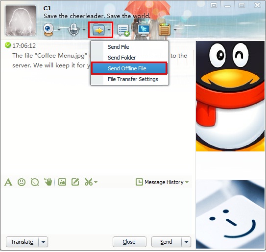 543x516 How To Transfer And Folders On Windows Qq International
