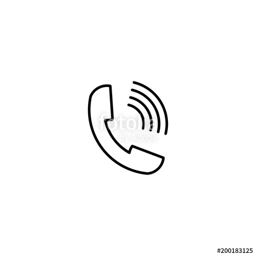 500x500 Call Receiver Icon Element Of Simple Icon For Websites, Web