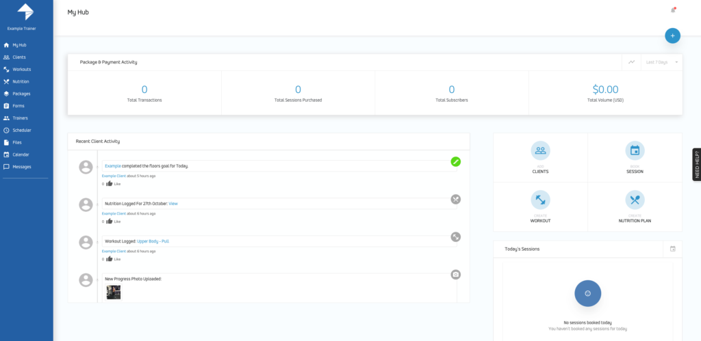 1024x499 Like Your Clients Activity Feed My Pt Hub Support