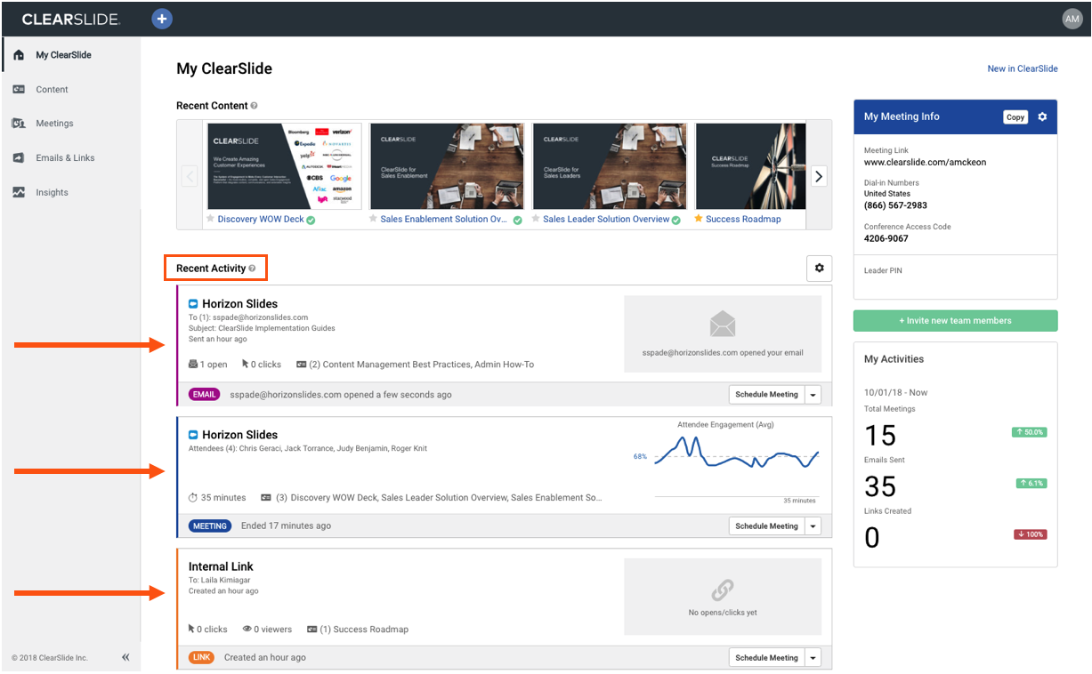 1227x758 Recent Activity Clearslide