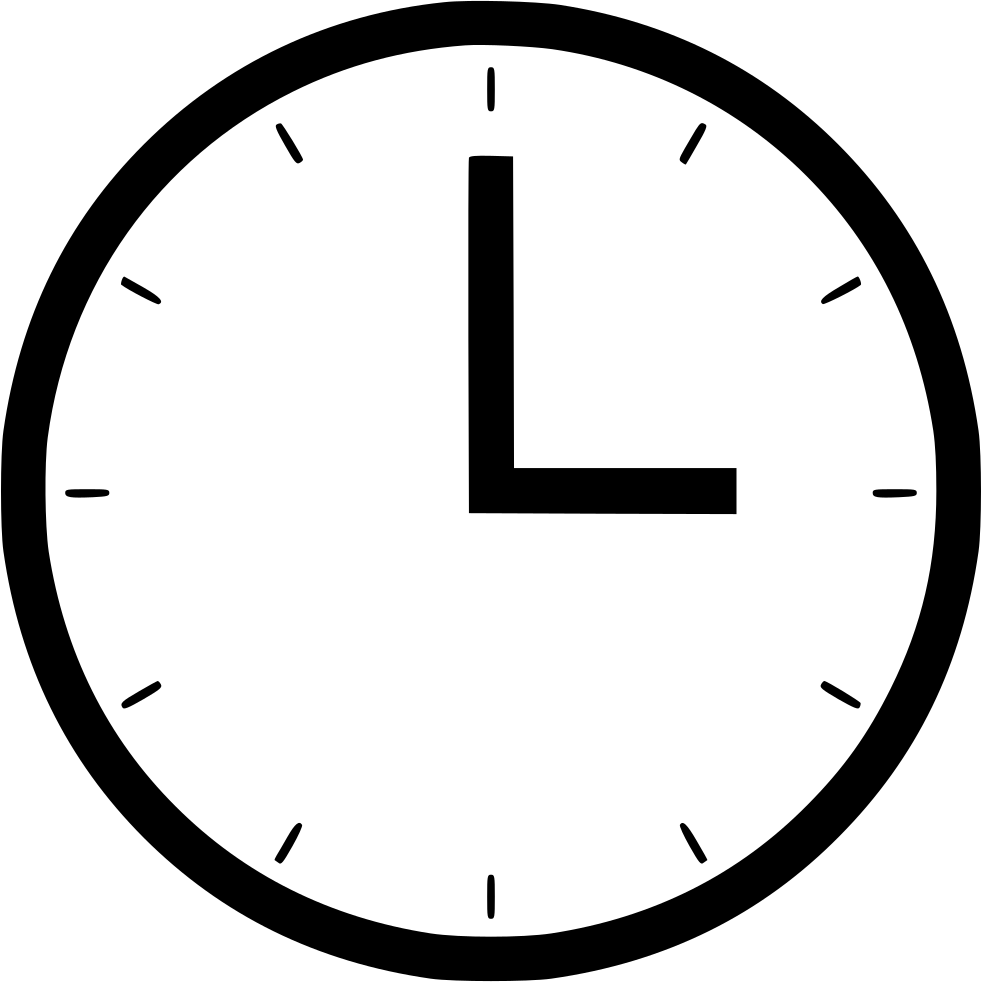 981x982 Circle Clock Time History Recent Png Icon Free Download