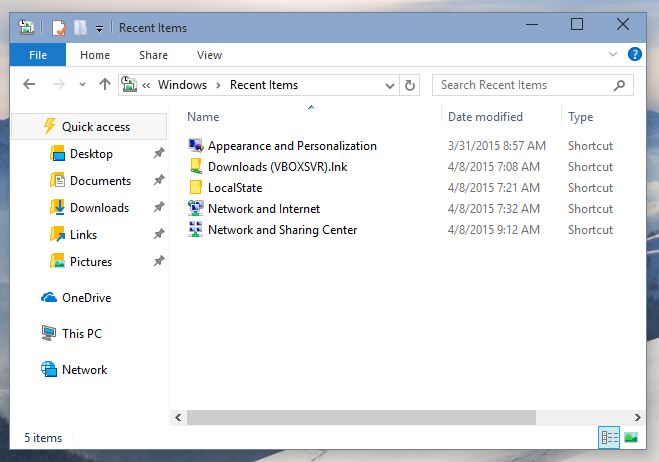 659x462 Add Recent Items To Left Pane Of Explorer In Windows
