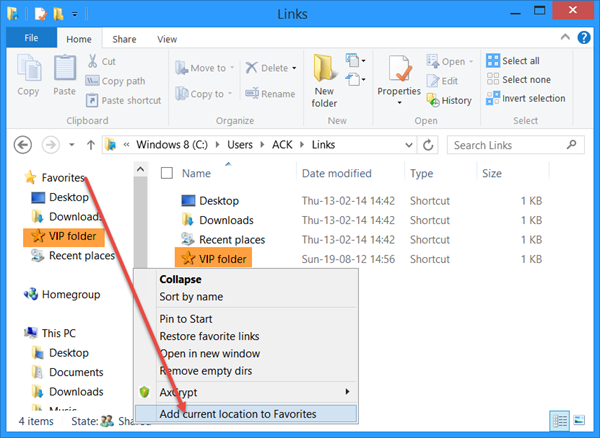 600x438 Add Custom Folders To Favorite Links In Windows Explorer