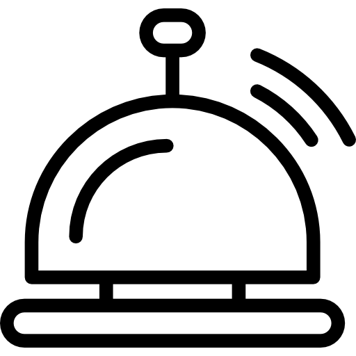 512x512 Reception Bell Icons Free Download