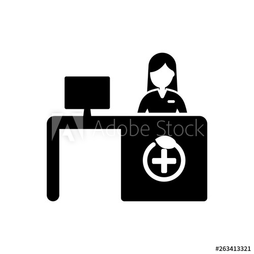 500x500 Medical Reception Icon