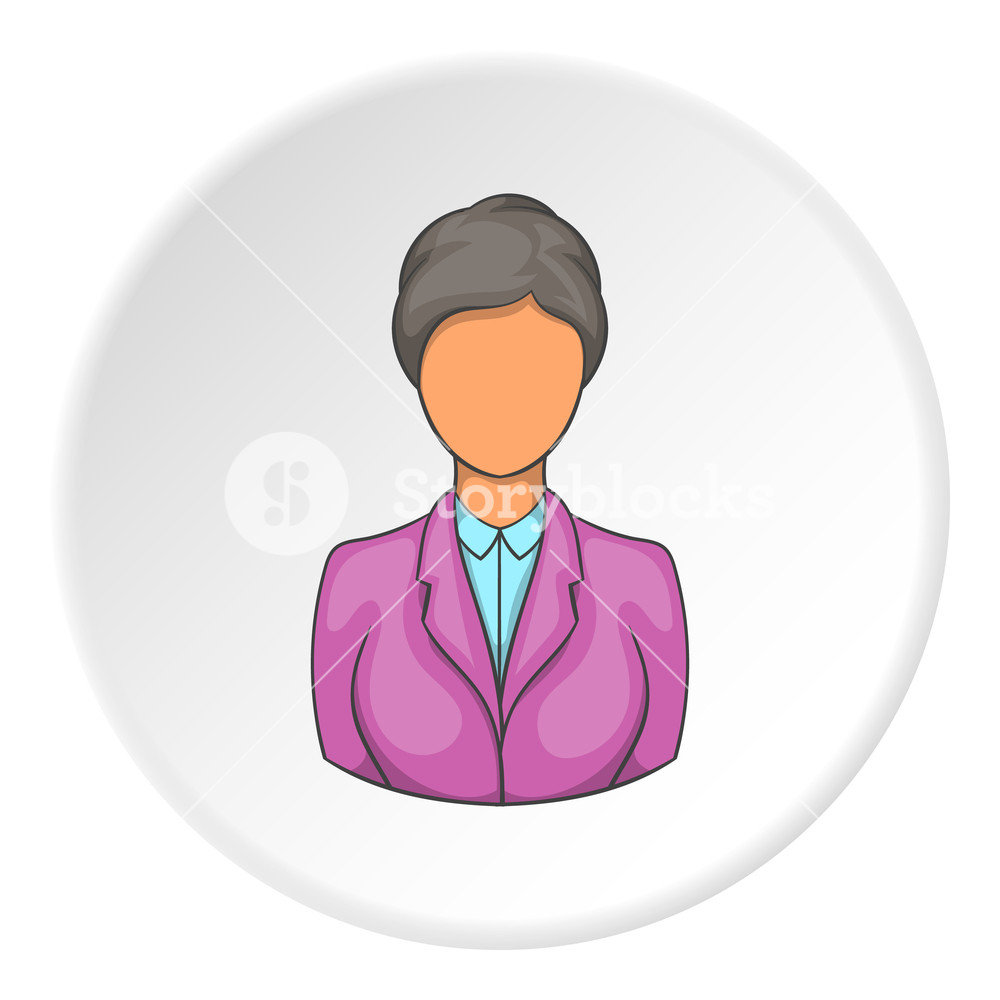 1000x1000 Hotel Receptionist Icon Cartoon Illustration Of Hotel