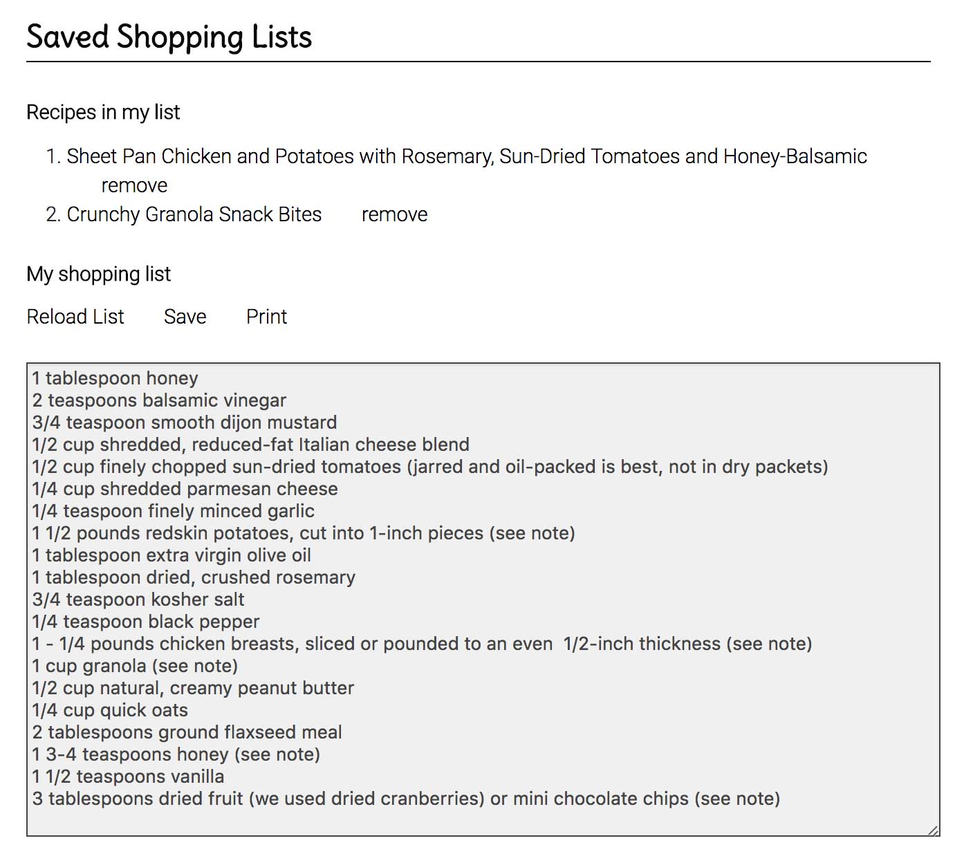 1394x1222 A Tour Of Our New Recipe Card Shopping Lists, Easier Searching
