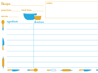 400x300 Recipe Cards