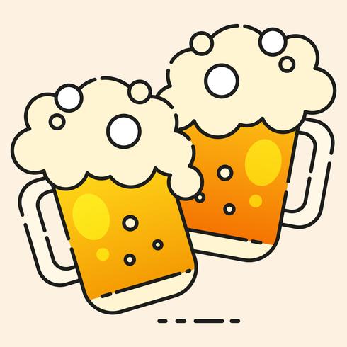 490x490 Cold Beer Icon Ready For Your Design, Greeting Card, Banner