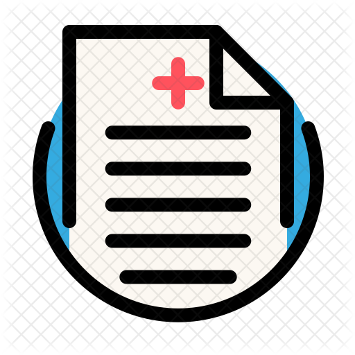 Medical Recipe Icon Of Colored Outline Style 512x512 Medical Recipe Icon Of Colored Outline Style
