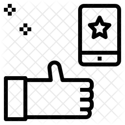 256x256 Recommend Icon Of Line Style