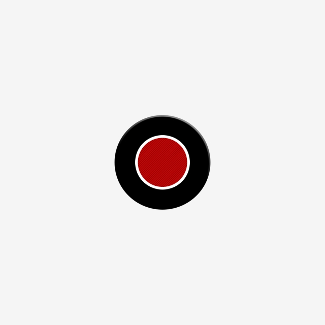 640x640 Record Button Icon Rec Png Simple Red Black Color, Radio, Icon