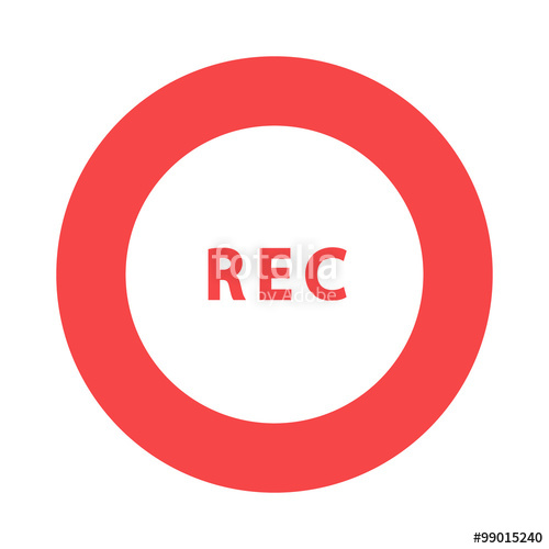 500x500 Record Button Icon Stock Image And Royalty Free Vector