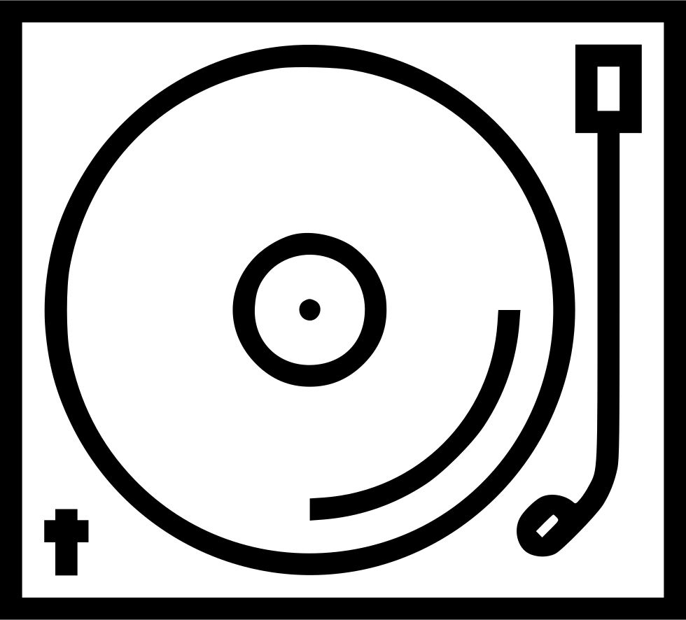980x886 Record Player Png Icon Free Download