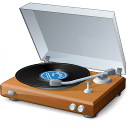 256x256 Iconexperience V Collection Record Player Icon