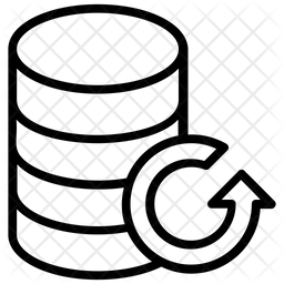 256x256 Data Recovery Icon Of Line Style