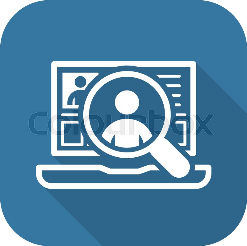 800x799 Recruitment Icon Business Concept Stock Vector Colourbox