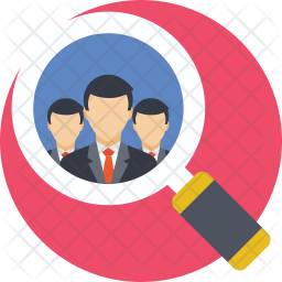 256x256 Recruitment Icon Of Line Style
