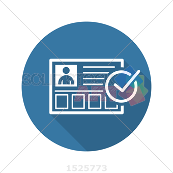 340x340 Stock Illustration Of Recruitment Icon Business Concept Flat