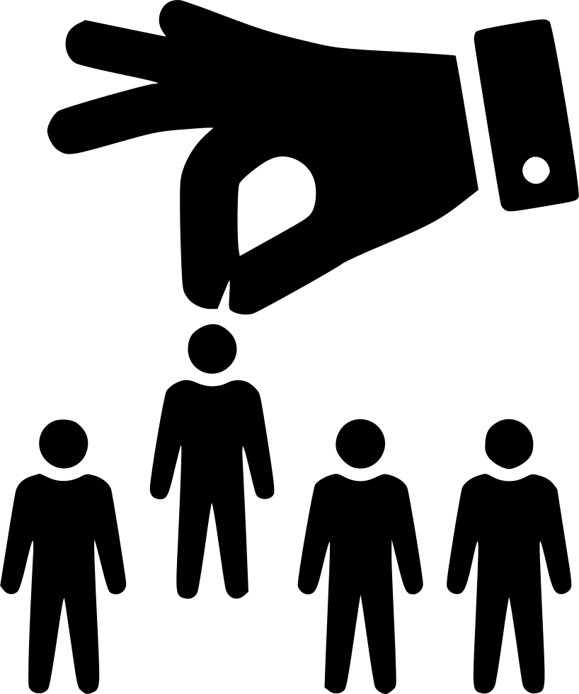 818x980 Pick Recruitment Selection Select Man Hr Employee Png Icon