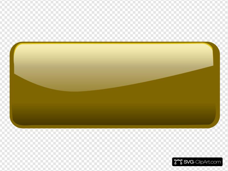 800x600 Orange Rectangle Button Clip Art, Icon