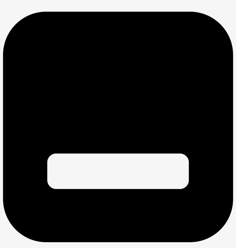 820x860 Vector Rectangle Button Icon Grey
